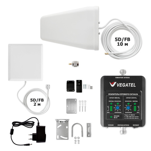 Готовый комплект VEGATEL VT-1800/3G-kit (дом, LED)