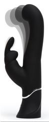 Черный вибратор-кролик G-Spot Stroking Vibrator - 24,2 см. - 