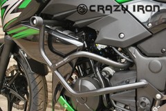 Дуги для Kawasaki Z250 + Слайдеры на дуги Crazy Iron 44001