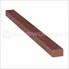 Брус лавочный Savewood (полнотелый) Терракот