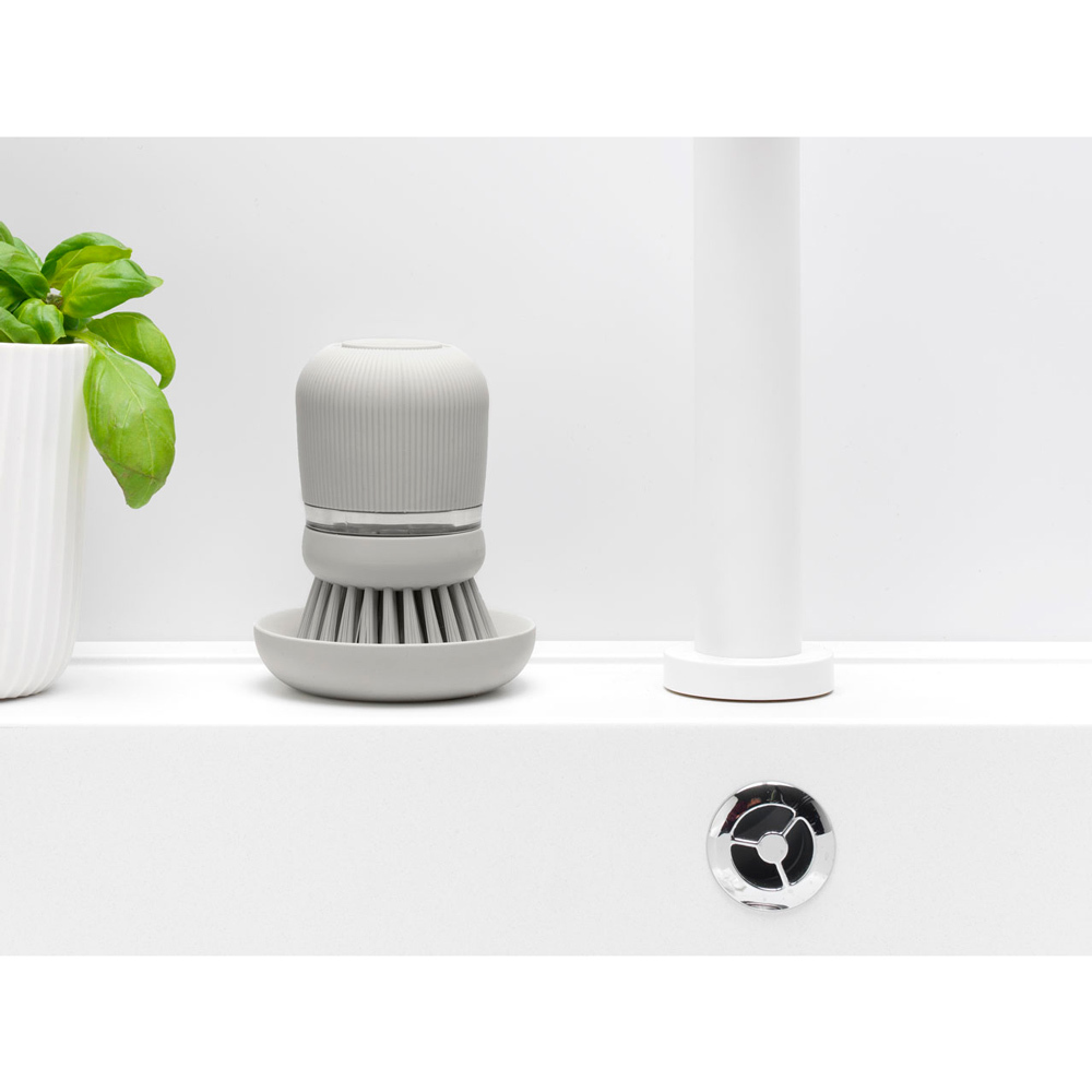 Щетка с дозатором моющего средства, Серый, арт. 302824 - фото 2