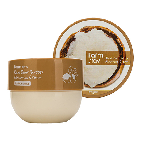 Farmstay Farmstay Real Shea Butter All-In-One Cream Многофункциональный крем с маслом ши