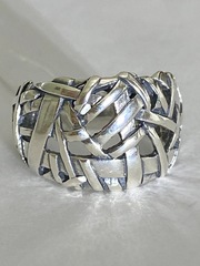 Муравейник (кольцо из серебра)