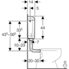 Бачок для унитаза напольного Geberit АР117 136.530.11.1