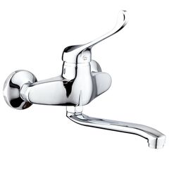 Смеситель для кухни, РМС, с картриджем, локтевой, хром, SL42-005