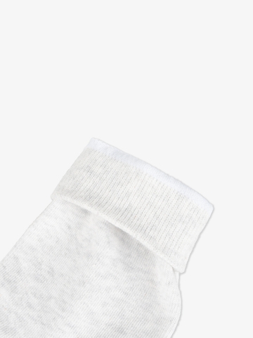 Носки  длинные цвета серый меланж / Распродажа