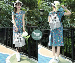 Рюкзак женский из ткани Flora