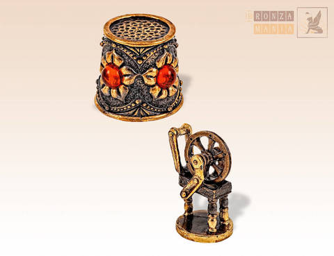 наперсток Ажурный Прялка с магнитом