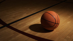 Мяч баскетбольный оранжевый TIAN MA