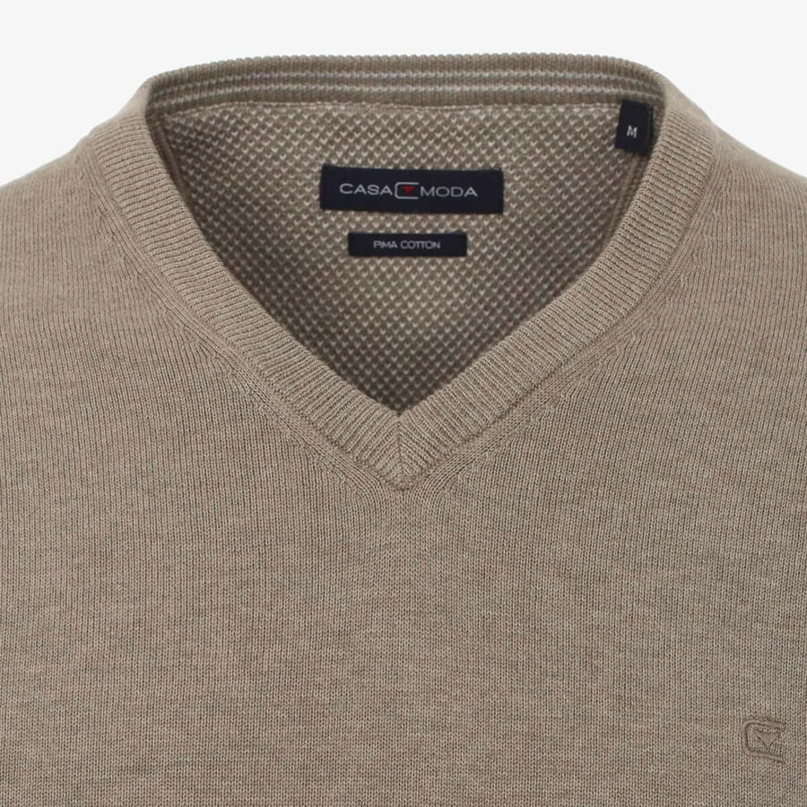 Пуловер мужской Casamoda 004430-624 цвет Бежевый