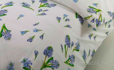 Постельное белье 2 спальное евро макси Mirabello Primi Fiori розовое