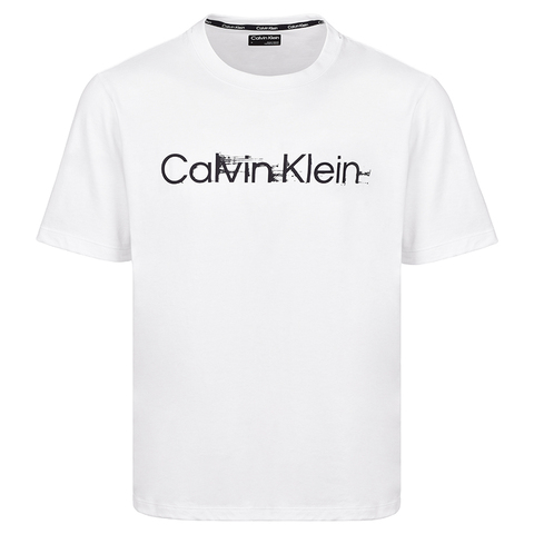 Футболка теннисная Calvin Klein PW SS T-shirt - bright white