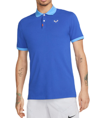 Поло теннисное Nike Rafa Slim Polo - game royal/university blue/white