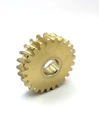 Шестерня редуктора для снегоуборщика d-66мм, 24 зуба, вал 19мм.