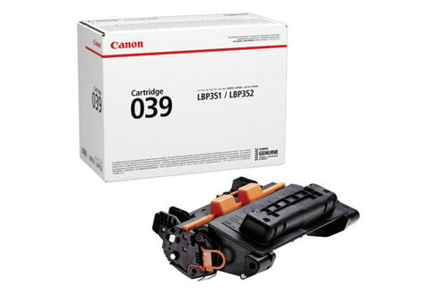 Картридж Canon Cartridge 039 черный (11000 стр) 0287C001