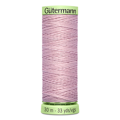 Нить Top Stitch 30/30 м для декоративной отстрочки, Gutermann, 662 пыльно-розовый
