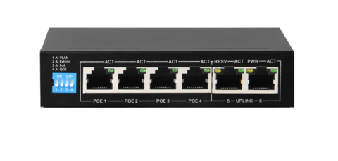 Сетевой коммутатор Polyvision PND-04P-2M