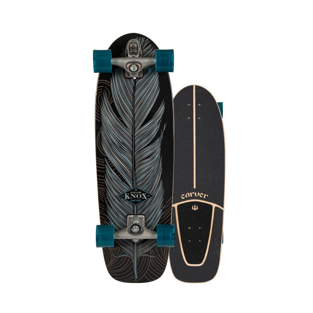 carver スケートボード テイラーノックス Carver Black Satar 29'' テイラーノックス サーフスケート