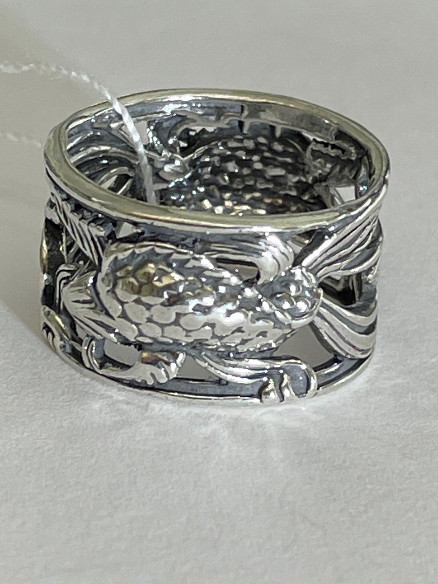 Рыбоньки  (кольцо из серебра)