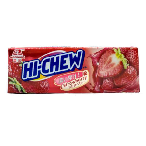 Жевательные конфеты со вкусом клубники Morinaga Hi-chew, 35 гр