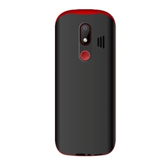 Мобильный телефон Texet TM-B409 черный-красный