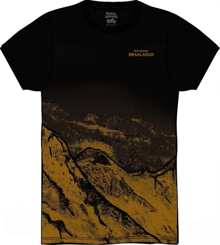 Футболка HIMALAYAN RANGE K1G T-SHIRT BLACK, размер 2XL