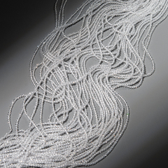 Хрустальная шпинель синтетическая, 2мм, шар, микроогранка