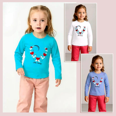 Лонгслив хлопок д (3-6) 251030-TR1030