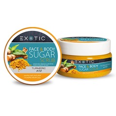 Exotic EX-09 Скраб сахарный для лица и тела  (A Turmeric)  300 ml