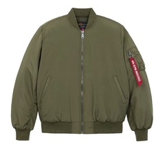 Бомбер Alpha Industries MA-1 Oxford Logo OG-107 Green (Зеленый)