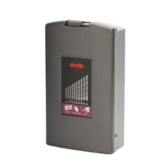 Набор сверл по металлу 1-13мм 25шт DIN338 HSSE-Co8 VA 130° (пл. кейс) Ruko 281215ERO
