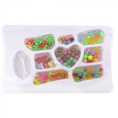 
          Набор для создания украшений-бусины Alingar, 225х205х30мм, "Brilliant 2", 8 вид. бус., подвес., 1х1,5 м резинка, карт. уп., европод.