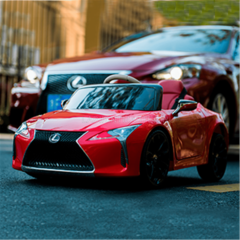 Детский электромобиль "Lexus LC500" JE1618 6V, красный