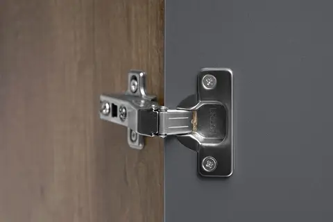 Шкаф угловой Вегас ШКУ-01 дуб каньон / графит