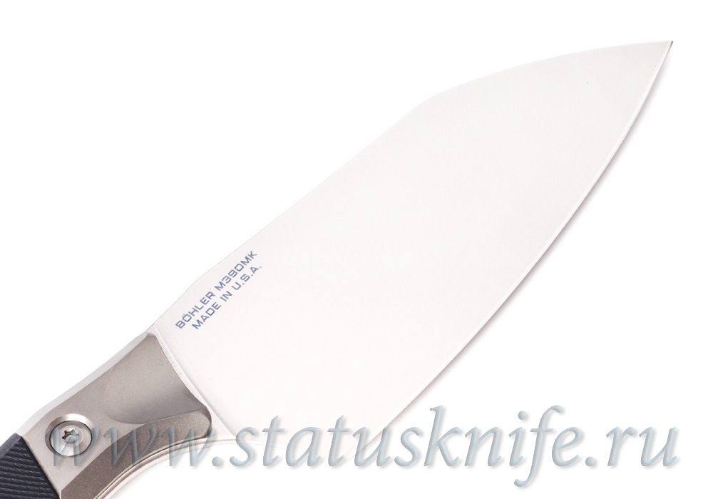 Нож Microtech Kitchen Santoku Bolster Black G-10 3200B-10BK
