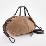 Сумка Саломея 2016 эко-замша песочный