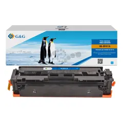 Картридж G&G 410 для HP CLJ M452DW, M452DN, M452NW, M477FDW, 477DN, M477NW, with chip (2300), голубой (замена CF411A)