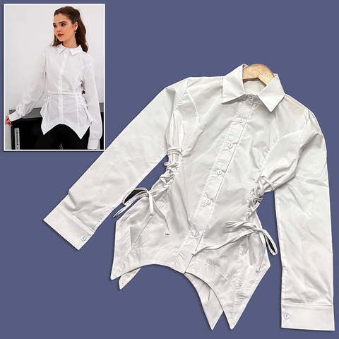 Блуза школьная д (10-13) 260415-WD144