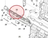 Sharp PGIDM0302QSZ2 Right door guide original