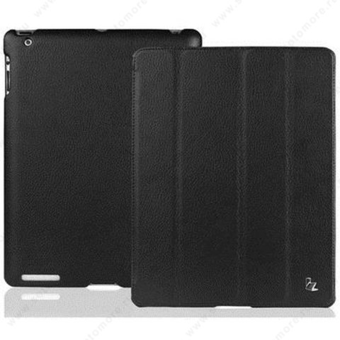 Чехол-книжка Jisoncase для Apple iPad 4/ 3/ 2 JS-IPD-07I с логотипом черный SLE