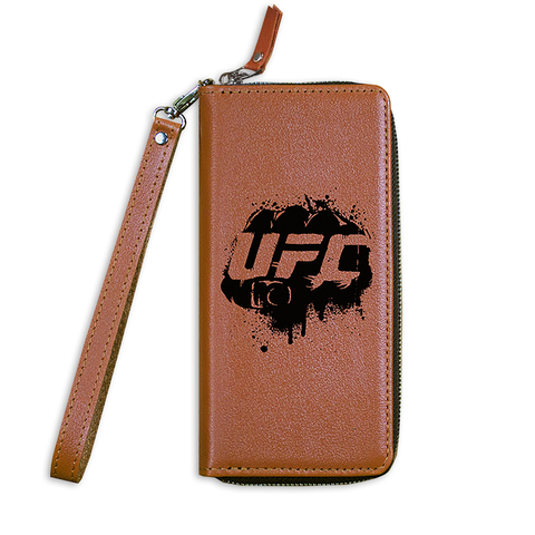 Клатч на молнии «UFC», рыжий