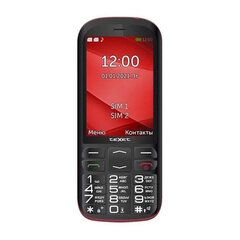 Мобильный телефон Texet TM-B409 черный-красный