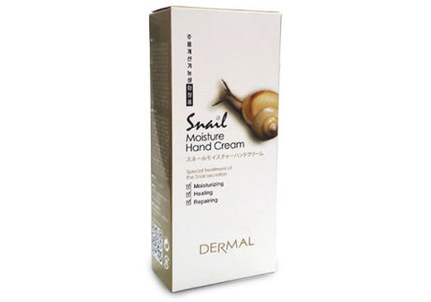 Питательный крем для рук "Dermal" с улиткой, 50г