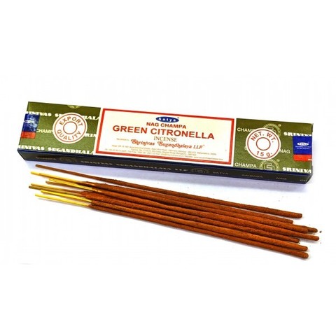 Индийские палочки Satya Green Citronella