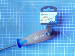 Отвертка POLYWOOD КОБАЛЬТ PH-2 х 150 мм CR-V, древесно-полимерная рукоятка (1 шт.) подвес (912-113)