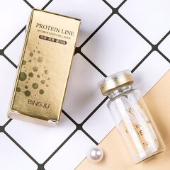 ЖИДКИЕ ЗОЛОТЫЕ ПРОТЕИНОВЫЕ НИТИ ДЛЯ ЛИЦА BingJu protein line hydrolyzed collagen
