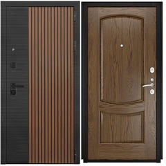 Купить Входная дверь L 48 - Лаура 2 шпон светлый мореный дуб