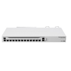 MikroTik Cloud Core Router 2004-1G-12S+2XS with Annapurna Alpine AL32400 Cortex A57 CPU (4-cores, 1.7GHz per core), 4GB RAM, 1x Gigabit RJ45 port, 12x 10G SFP+ cages, 2 x 25G SFP28 cages, RouterOS L6,