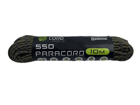 Паракорд 550 CORD nylon 10м (мультикам)