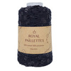 Royal Paillettes (02 matte - черный с матовым черным)